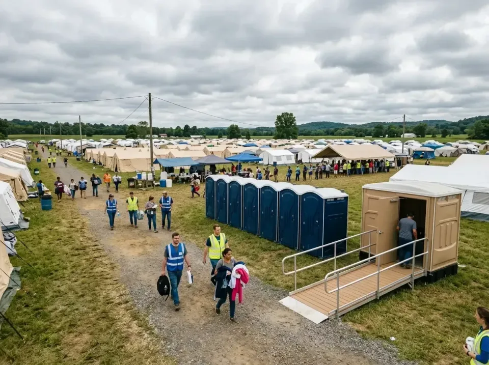 disaster-relief-camp-restrooms-010 — frequently asked questions, Dumpster & Portable Bathrooms Rental in Martinsville, IN